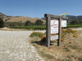 The entrance to the winery featured in Sideways